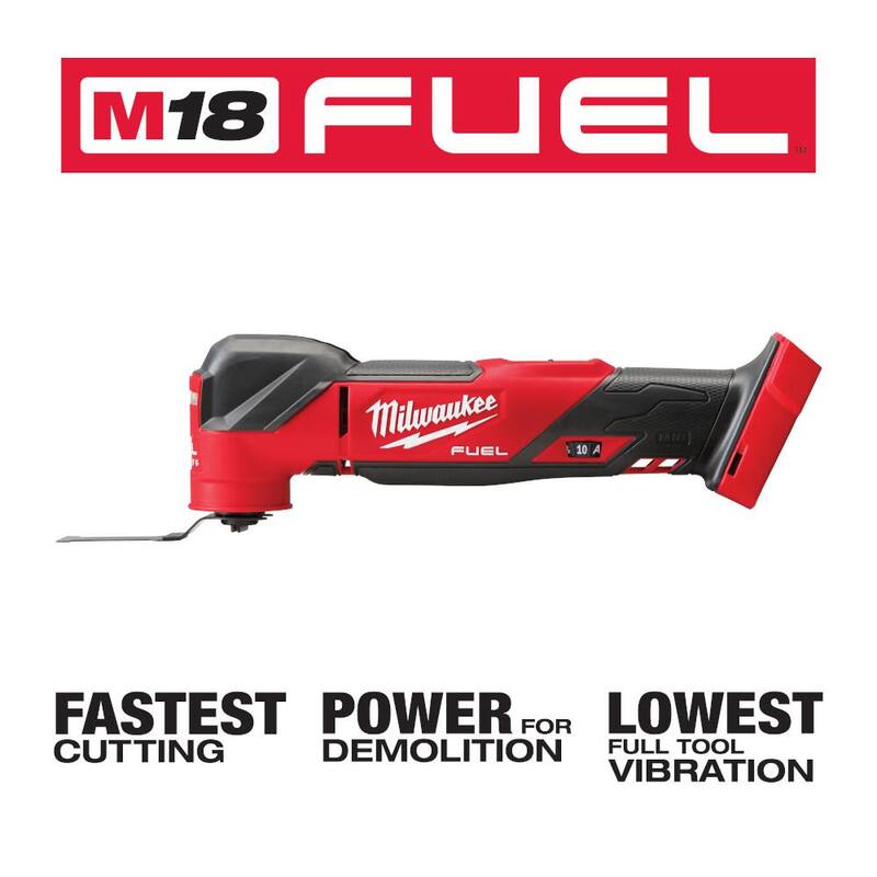 18-Volt Cordless Brushless Oscillating Multi-Tool with 5.0 Ah Battery T847447