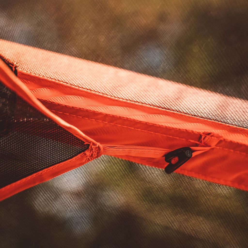 Portable Hub Tent, 4-Person, Sunset Orange X6302