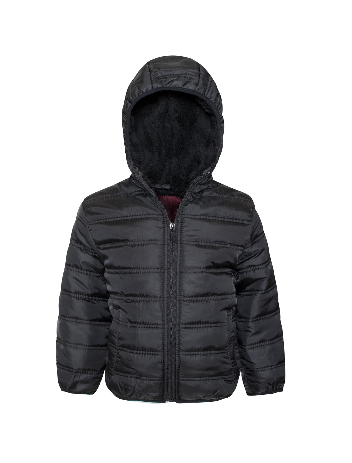 Water Resistant Quilted Jacket with Sherpa Lining Z7327