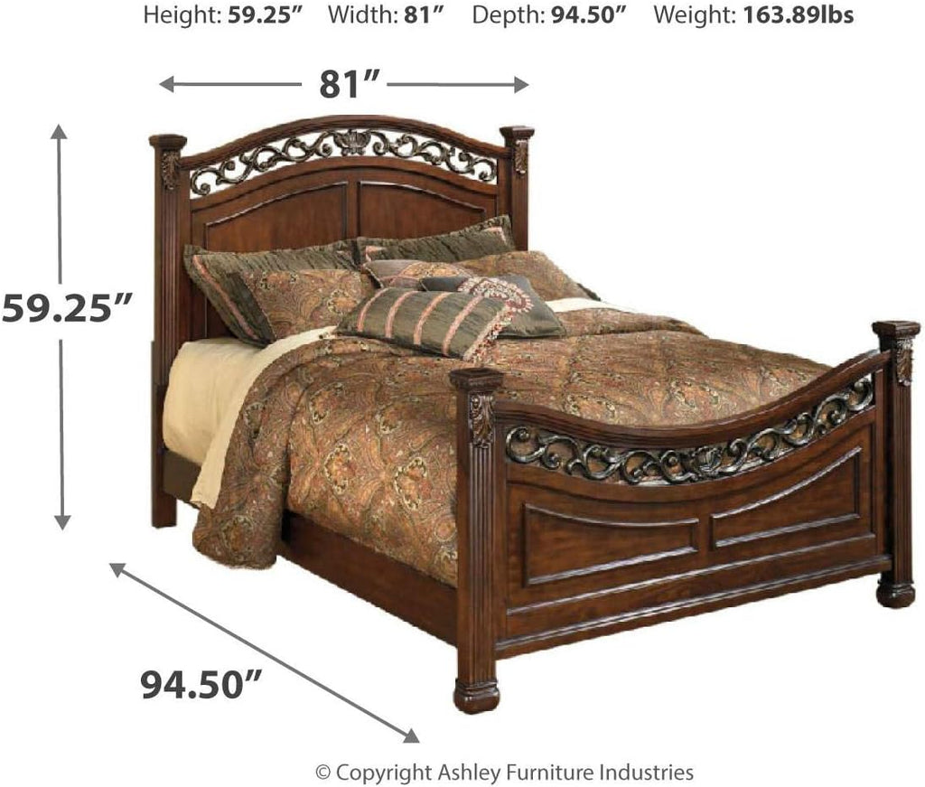 Warm Brown King/Cal King Panel Headboard G5654