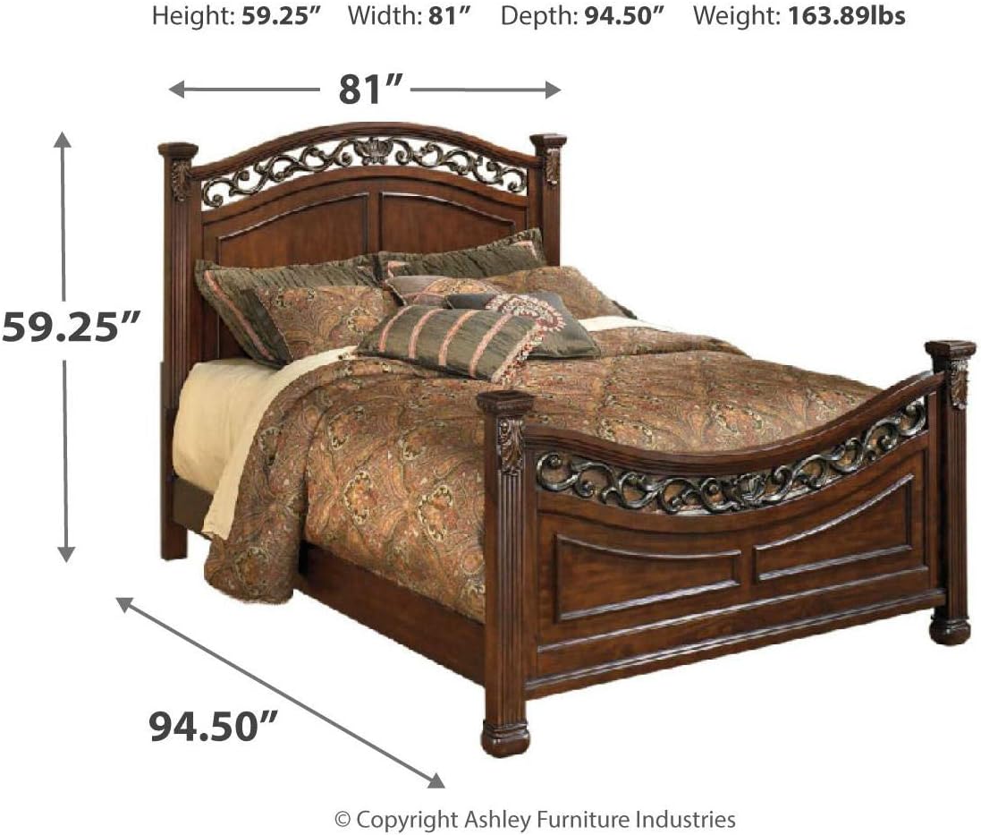 Warm Brown King/Cal King Panel Headboard G5654
