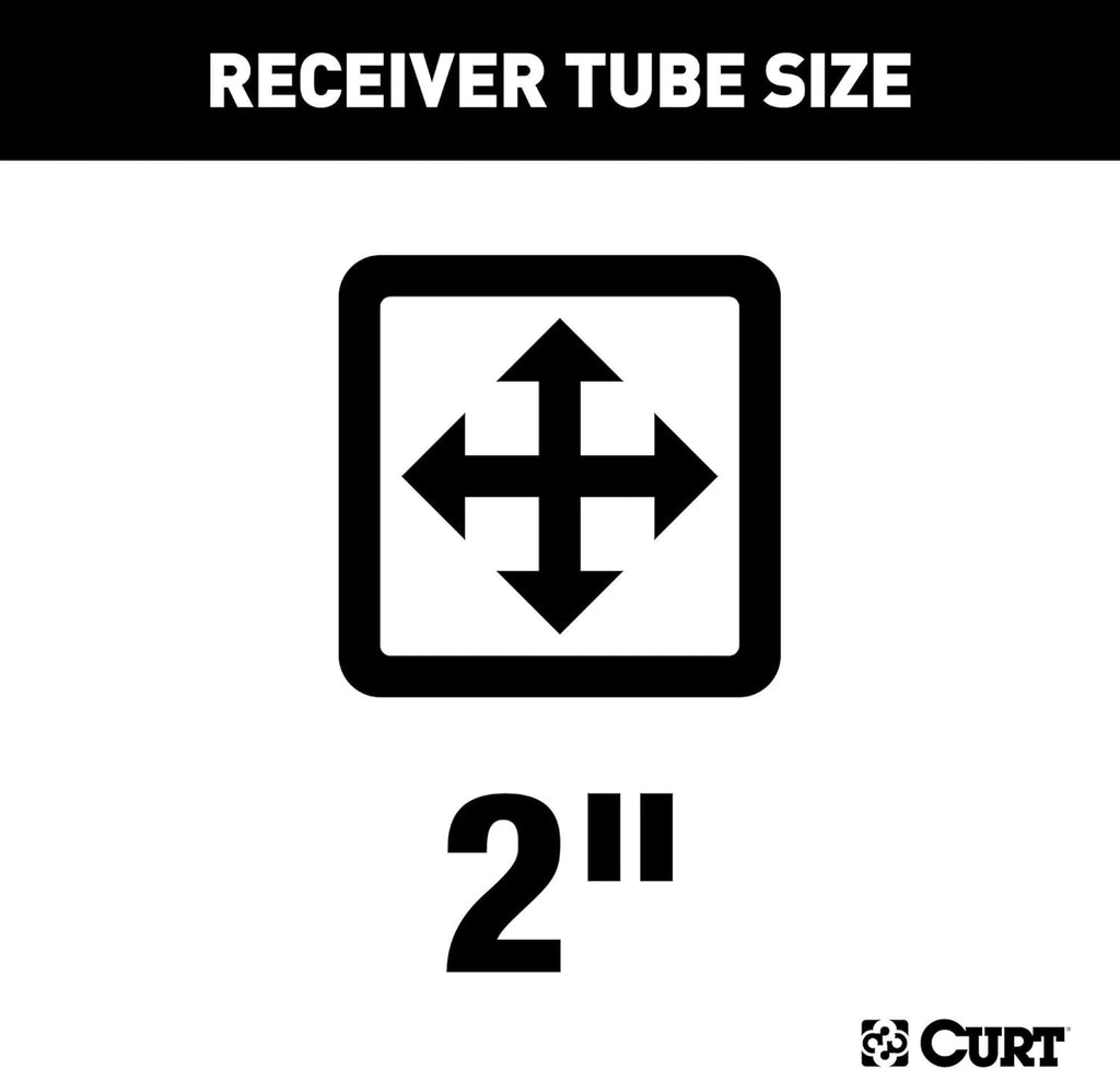 Class 3 Trailer Hitch, 2-Inch Receiver, Drilling Required K8298