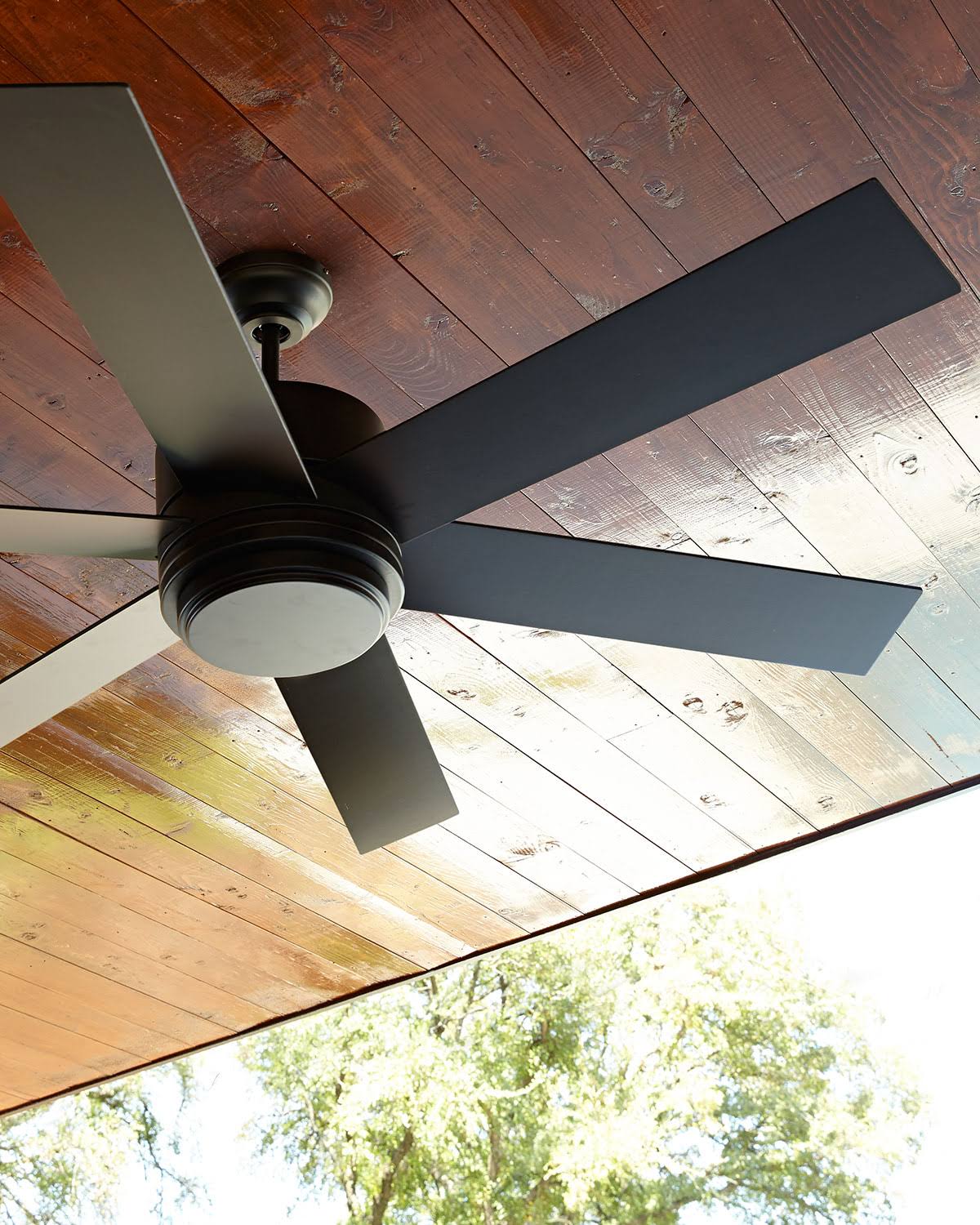 English Bronze Ceiling Fan V499913