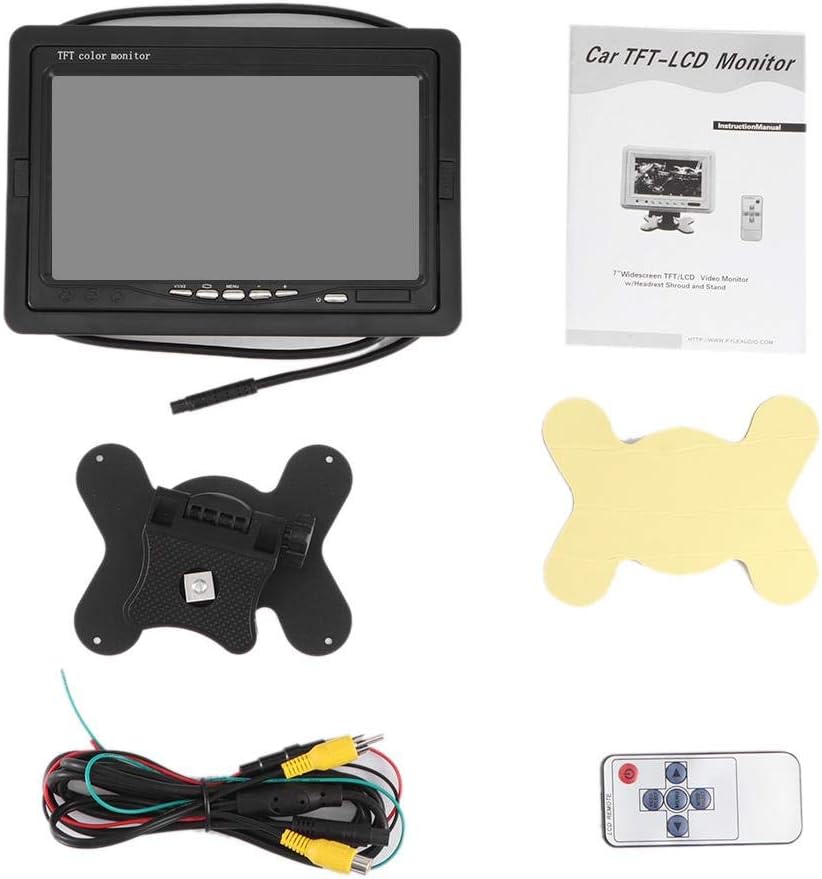 7in High Definition Reverse Rearview Monitor Pack of 2 B167