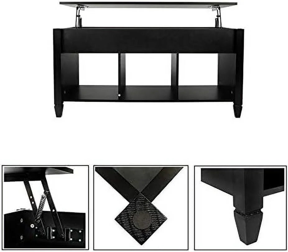 Lift Top Coffee Table with Hidden Compartment M53389