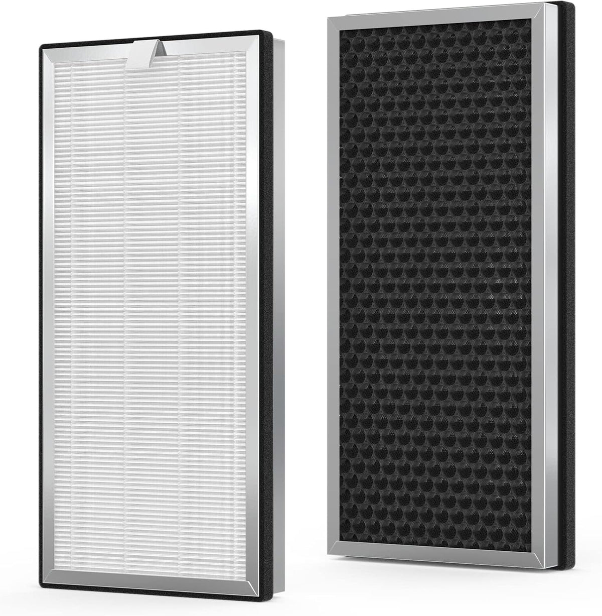 2 Pack MA-40 Replacement Filters, 3-in-1 H13 HEPA Activated Carbon Filter V66233