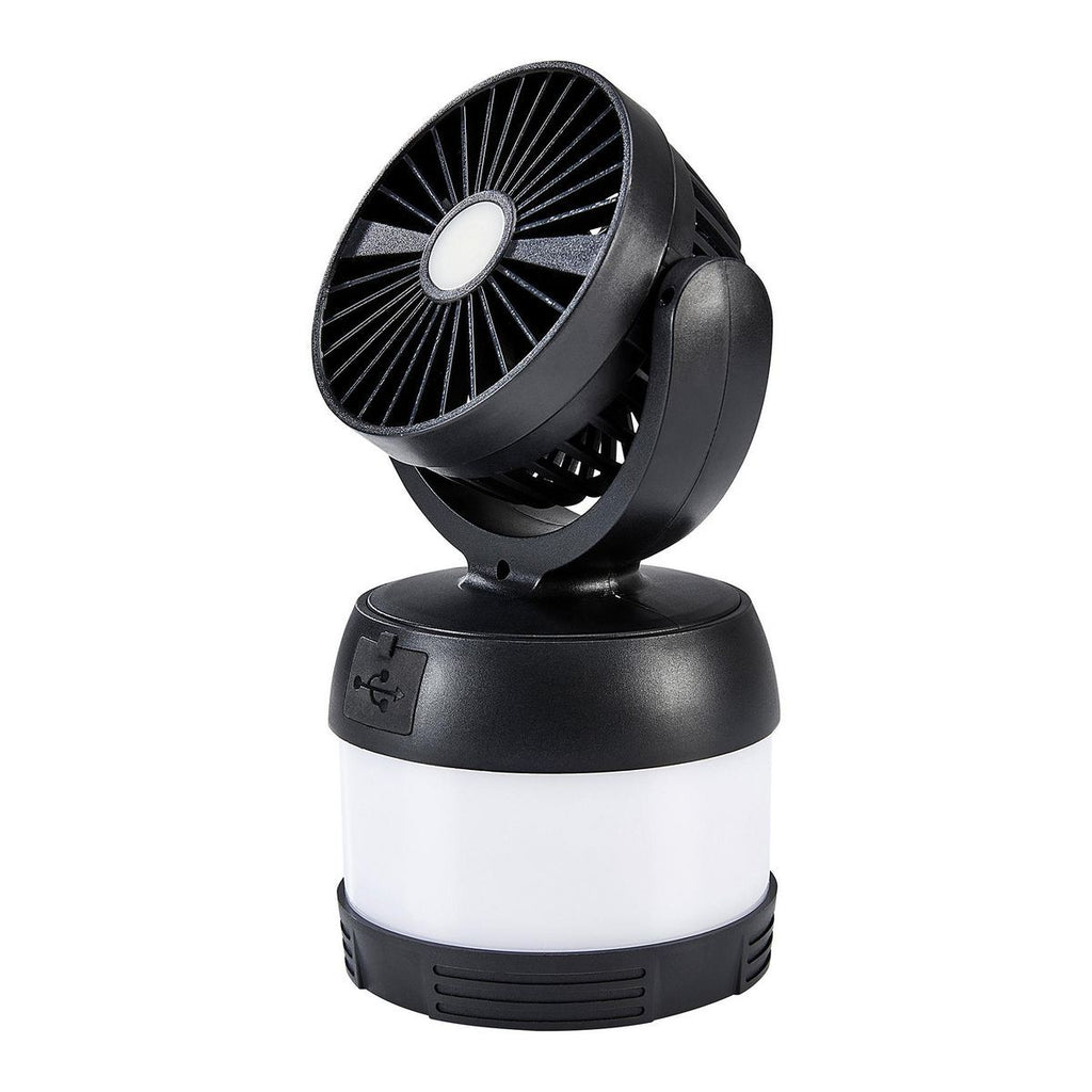300 Lumen LED Rechargeable 3-in-1 Lantern, Fan, and Power Bank D2814