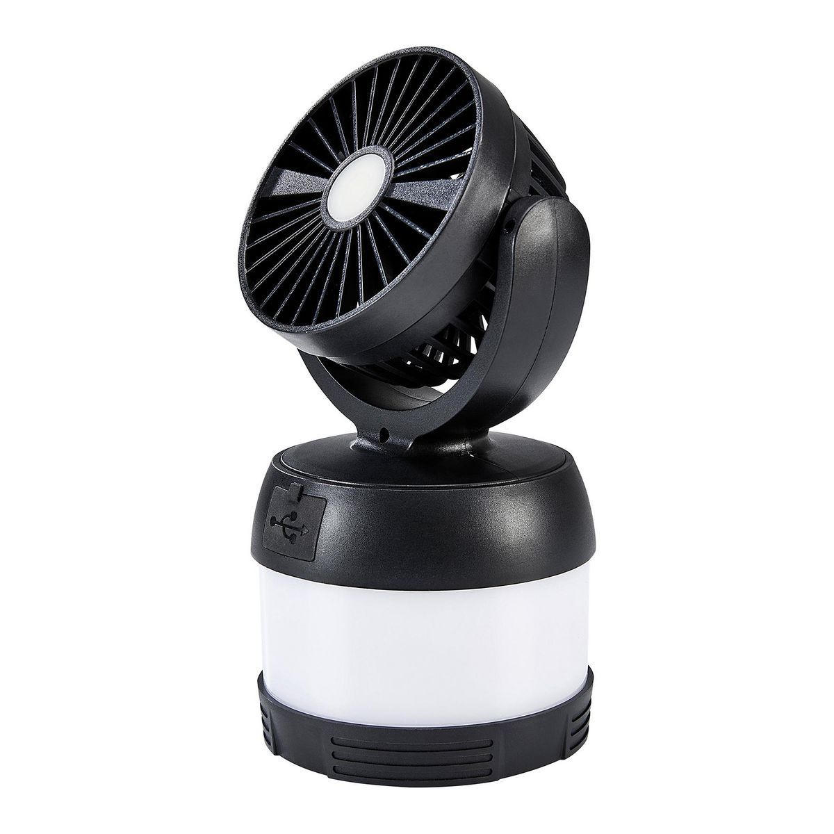 300 Lumen LED Rechargeable 3-in-1 Lantern, Fan, and Power Bank D2814