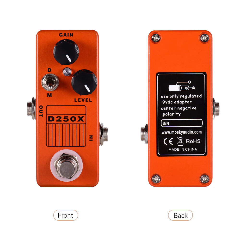 Electric Guitar Overdrive Preamp Effect Pedal M586
