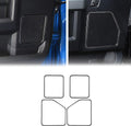 Carbon Fiber Door Loudspeaker Frame Trim Cover 4PCS L17728