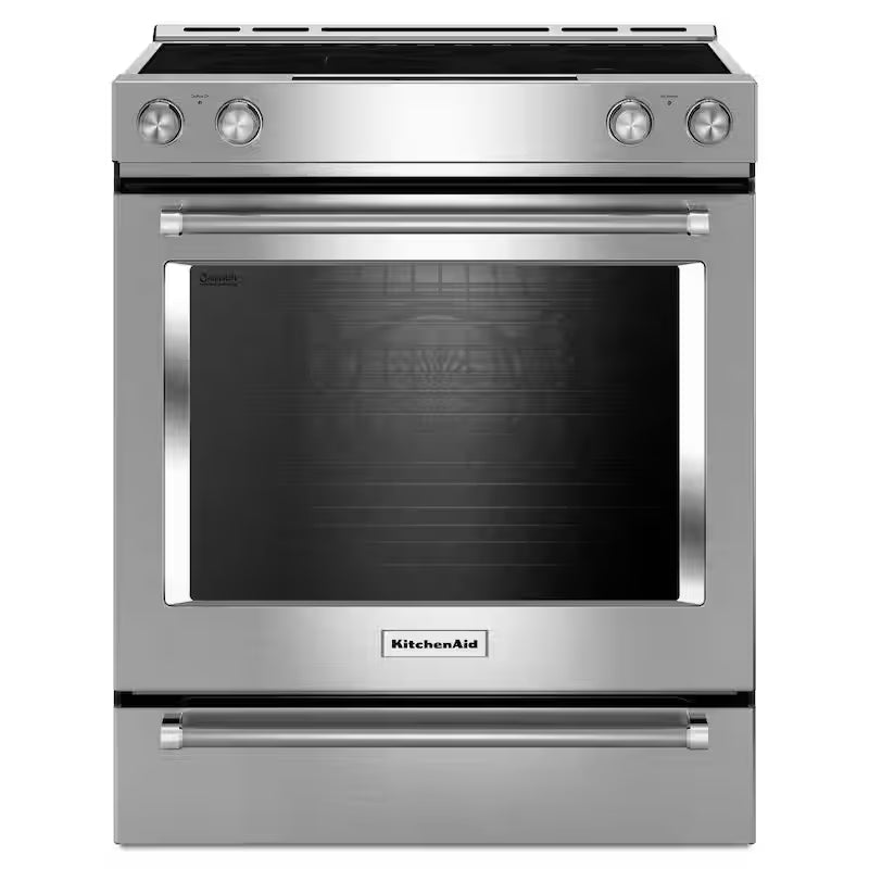 7.1 cu. ft. Slide-In Electric Range with Convection Oven Stainless Steel N5258