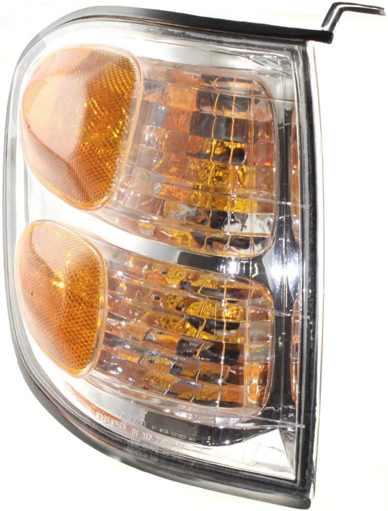 Passenger Side Signal Light Assembly for Toyota Sequoia 2001 2002 2003 2004 Pack of 2 R84930