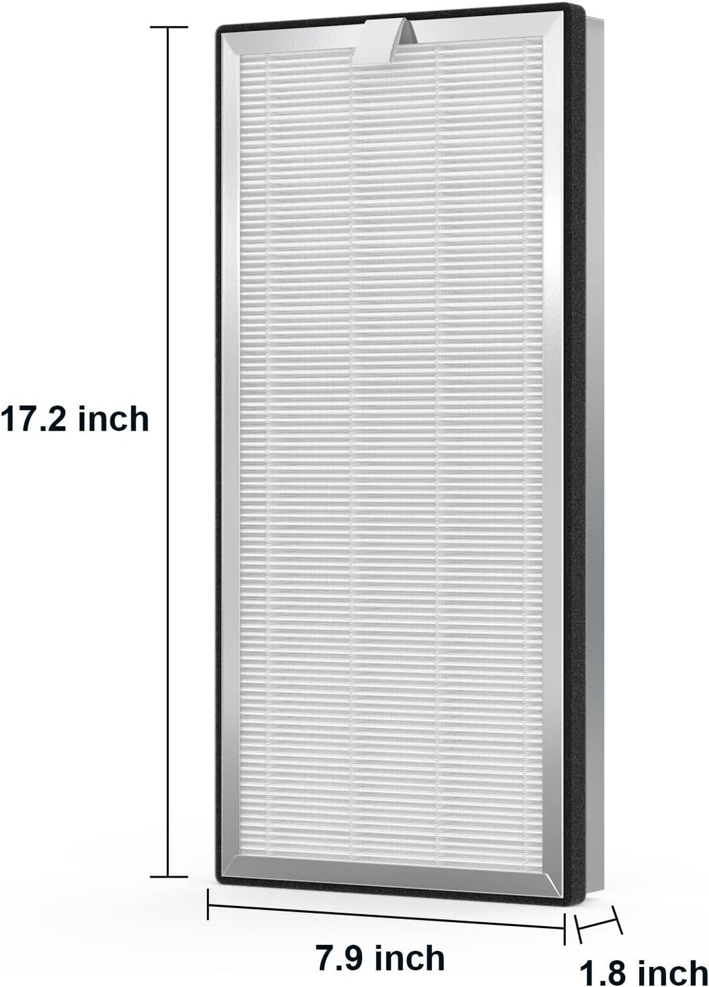 2 Pack MA-40 Replacement Filters, 3-in-1 H13 HEPA Activated Carbon Filter V66233