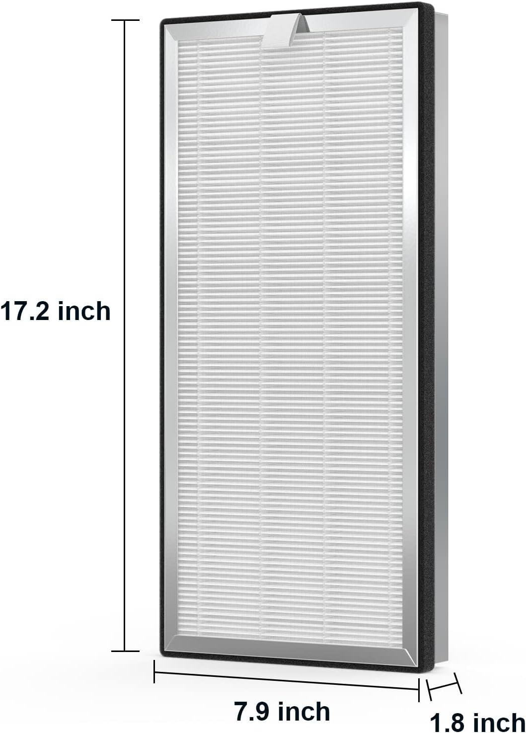 2 Pack MA-40 Replacement Filters, 3-in-1 H13 HEPA Activated Carbon Filter V66233