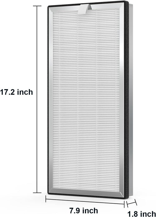 2 Pack MA-40 Replacement Filters, 3-in-1 H13 HEPA Activated Carbon Filter V66233