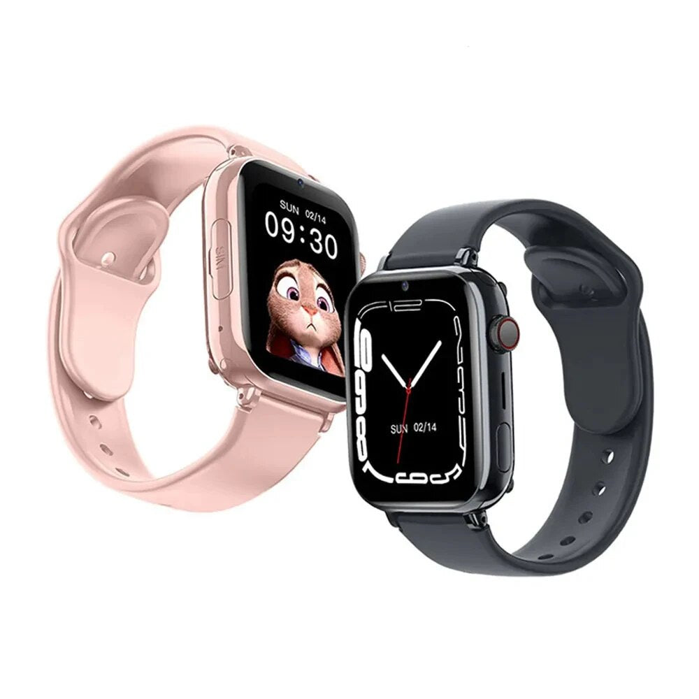 White 4G Smart Watch with GPS Location Tracker Camera M449338