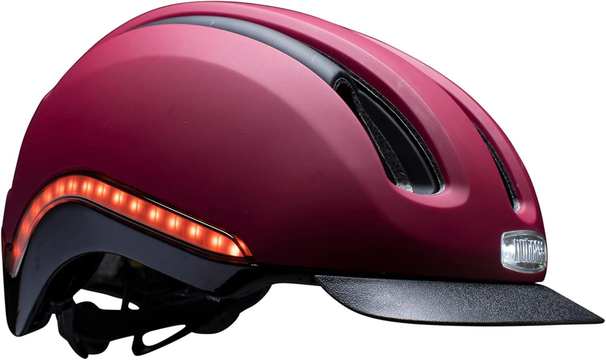 Bike Helmet with LED Lights and MIPS Protection J497