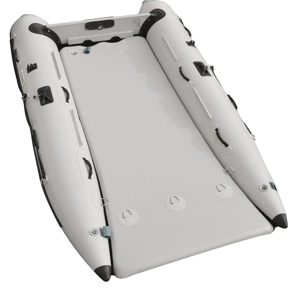 11Ft Inflatable Catamaran Boat Dinghy Gray D244774