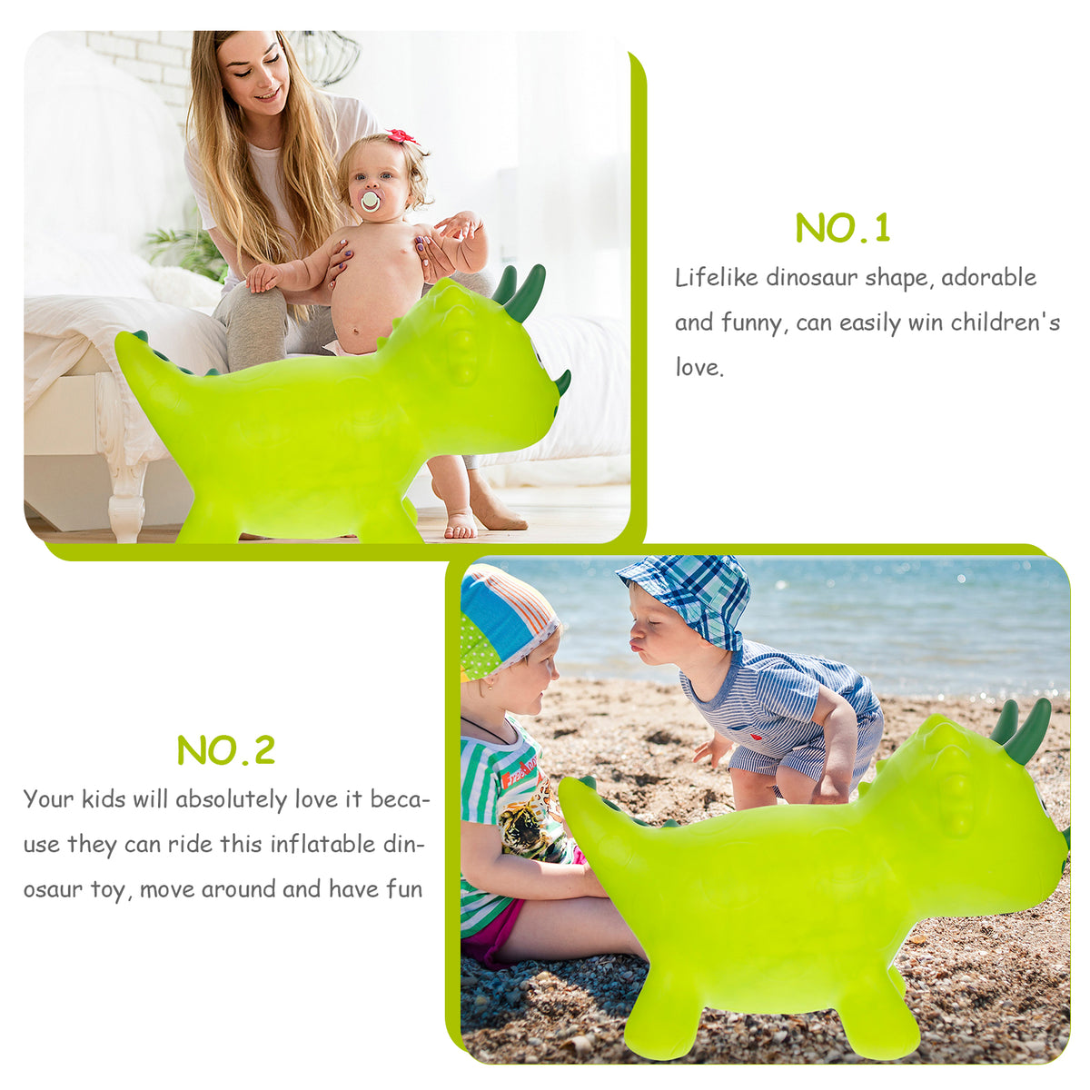 Inflatable Dinosaur Ride Toy Q5553