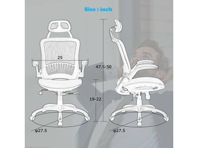Ergonomic High Back Swivel Mesh Office Chair K7171
