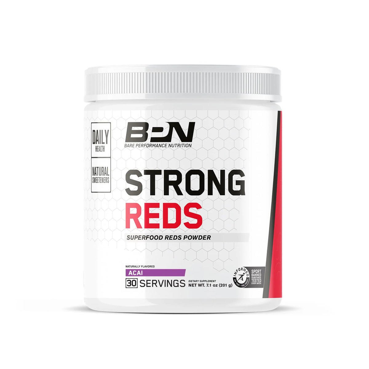 Superfood Reds Powder 30-Serving Tub Acai M61611