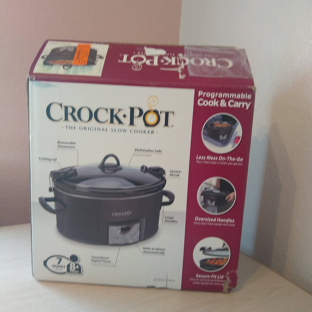7-Qt. Programmable Slow Cooker K833