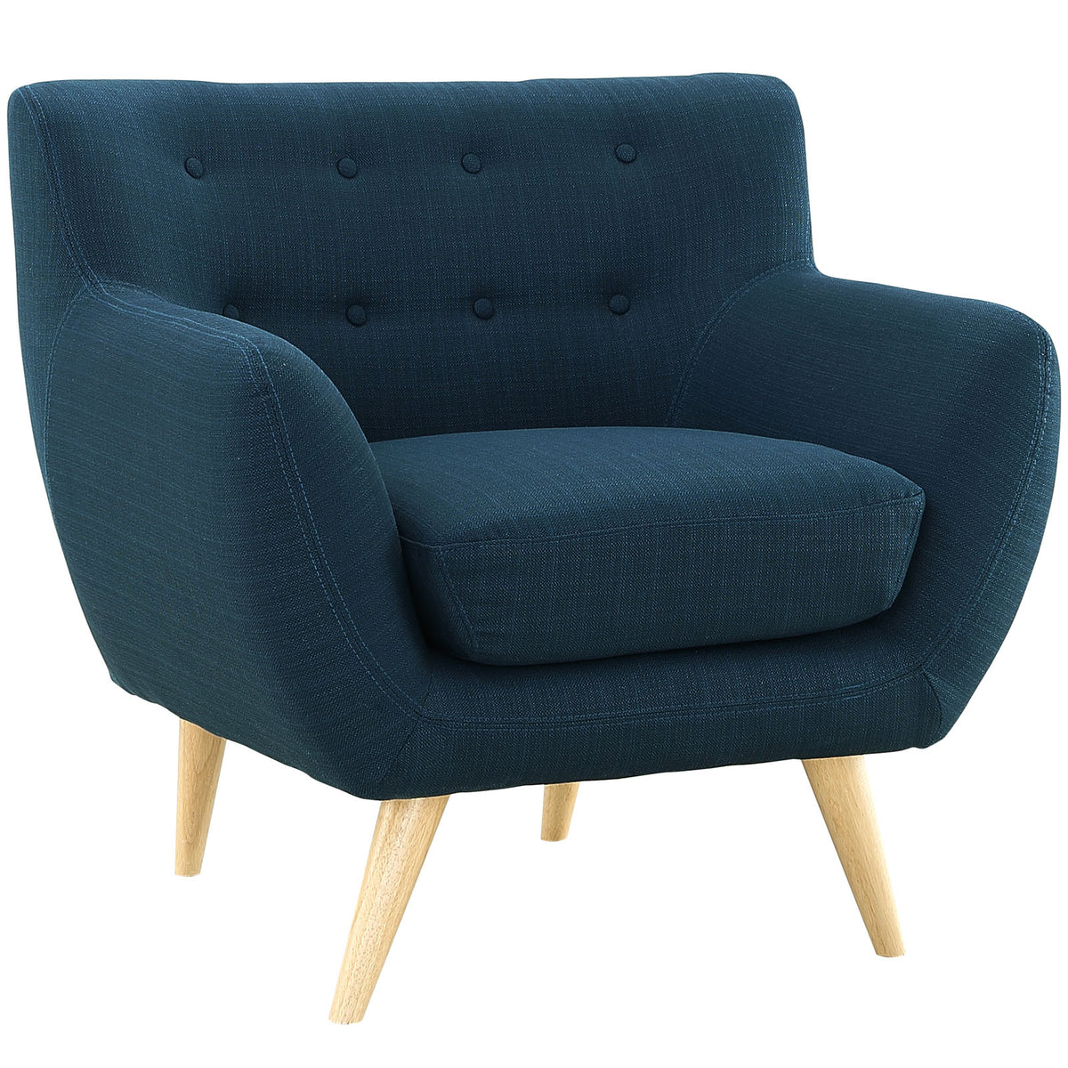 Navy Fabric Two PCS Living Room Set G247445