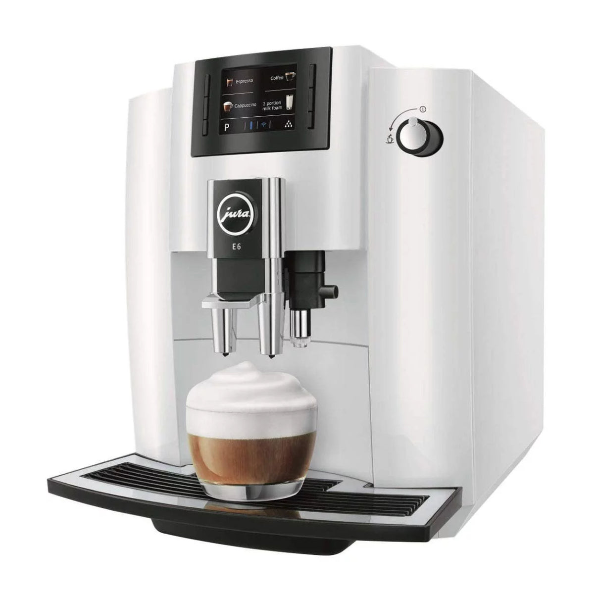 Piano White Automatic Espresso Machine C9706