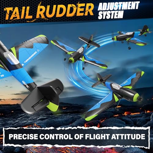 Foam RC Plane Remote Control Airplane with 6-Axis Gyro X9739