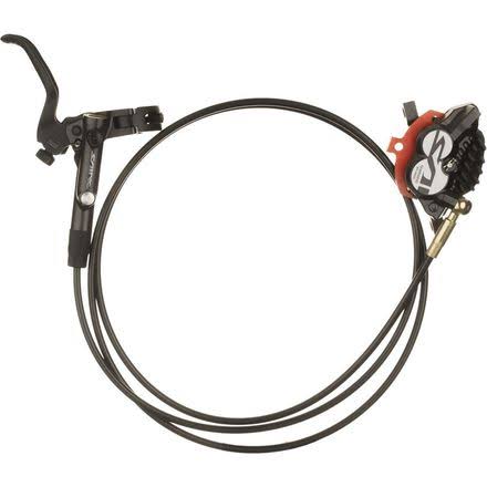 Black Pre-Bled Rear Disc Brake with Metal Pad F37455