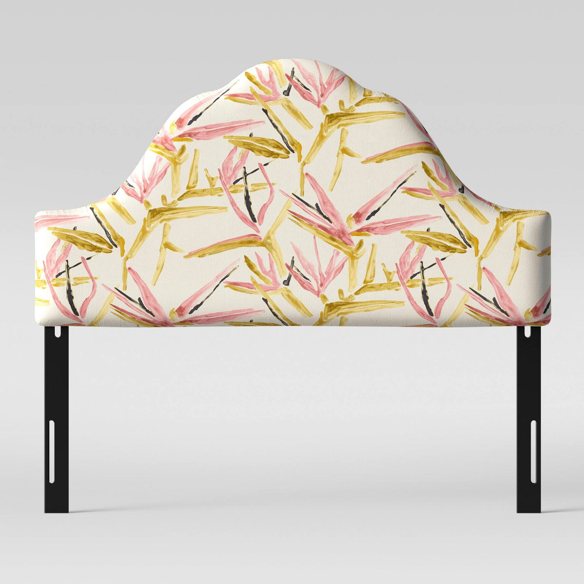Pink Cream Arched Headboard O37142