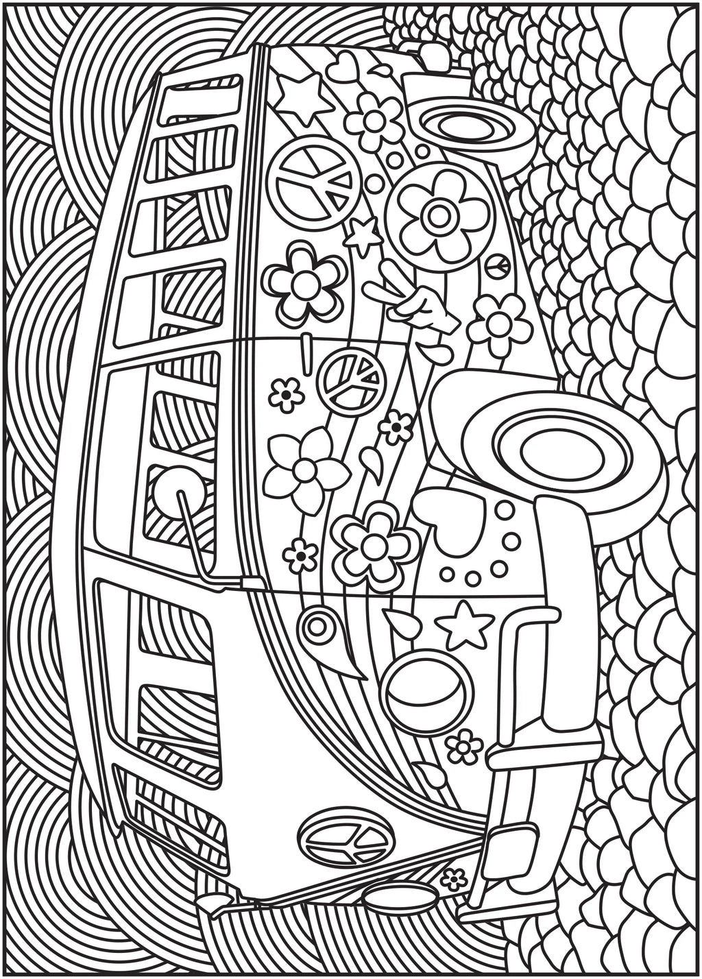 64 Pages Coloring Book L2289