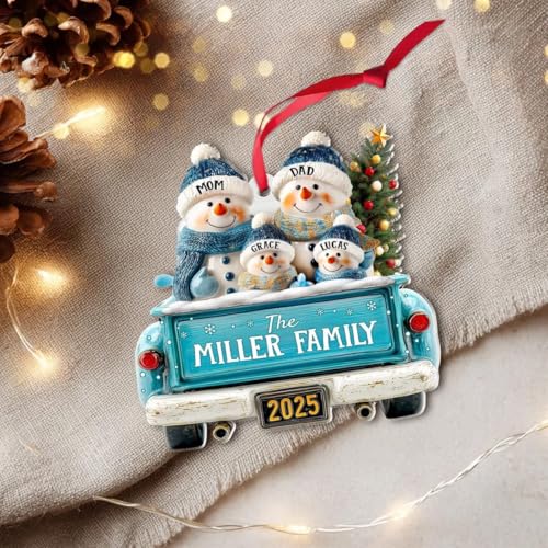 Acrylic Christmas Tree Ornament M2051