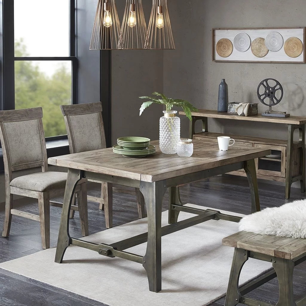 Grey Extension Dining Table Z736495