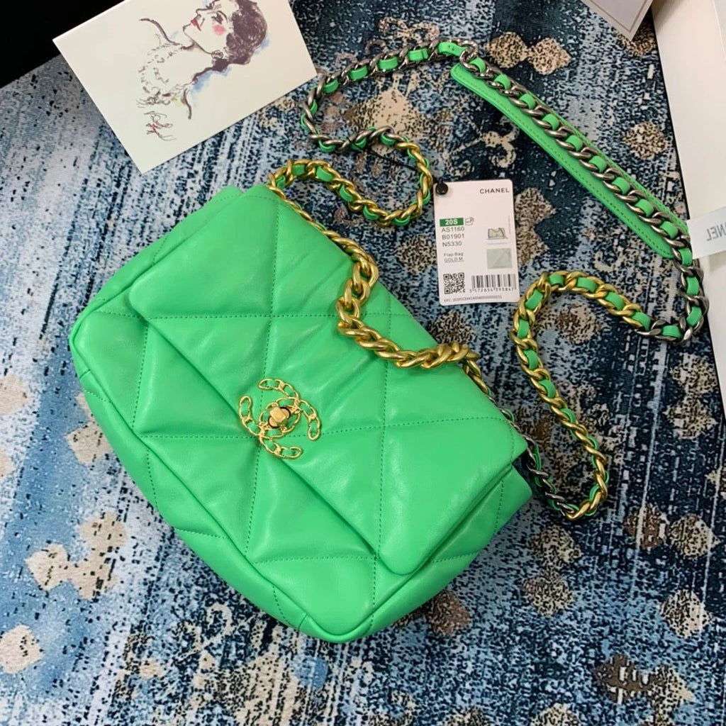 Green Handbag U6763