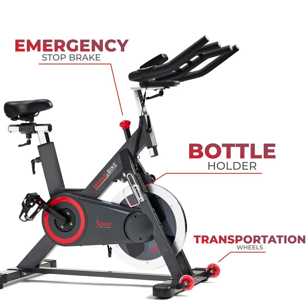 Indoor Cycling Smart Stationary Bike with Bluetooth Connectivity H964