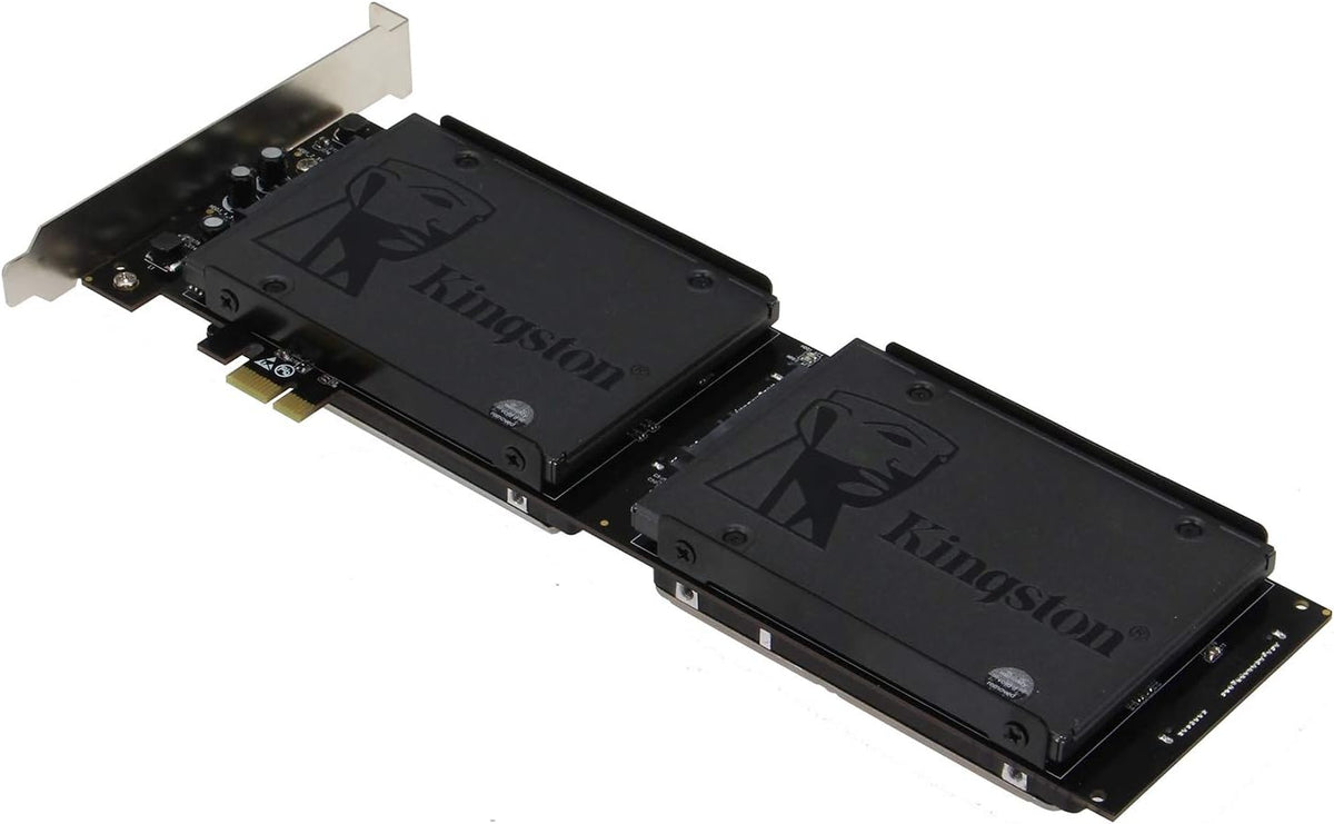PCI Express Quad 2.5 Inch SATA SSD Controller Card F5968