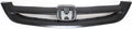 Black Grille Assembly for Honda Civic Coupe Plastic Pack of 2 L989