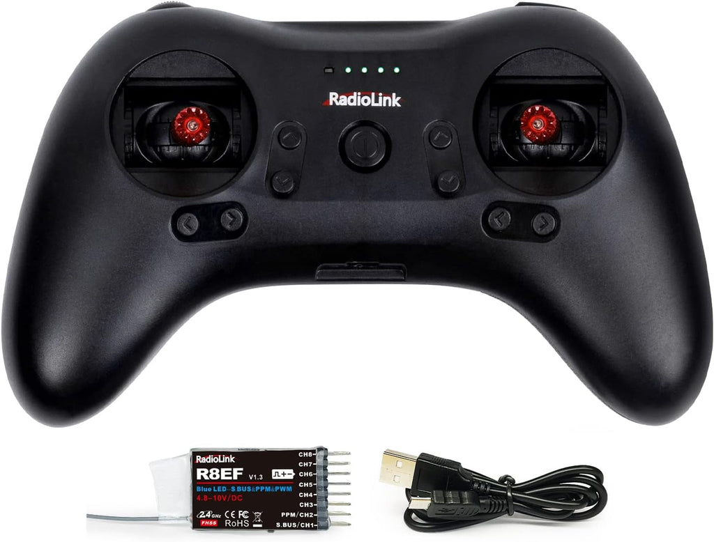 8 Channels 2.4GHz RC Transmitter and Receiver D94858