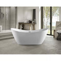 Acrylic 71 in. x 29 in. Freestanding Soaking Bathtub Z5721
