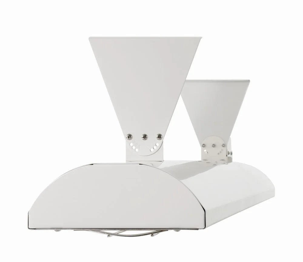 6000 Watt Electric Infrared Dual Element Heater, Stainless Steel Finish, Outdoor Wall Mount C6790