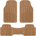 4pc Rubber Car Floor Mats with Trunk Cargo Liner H148