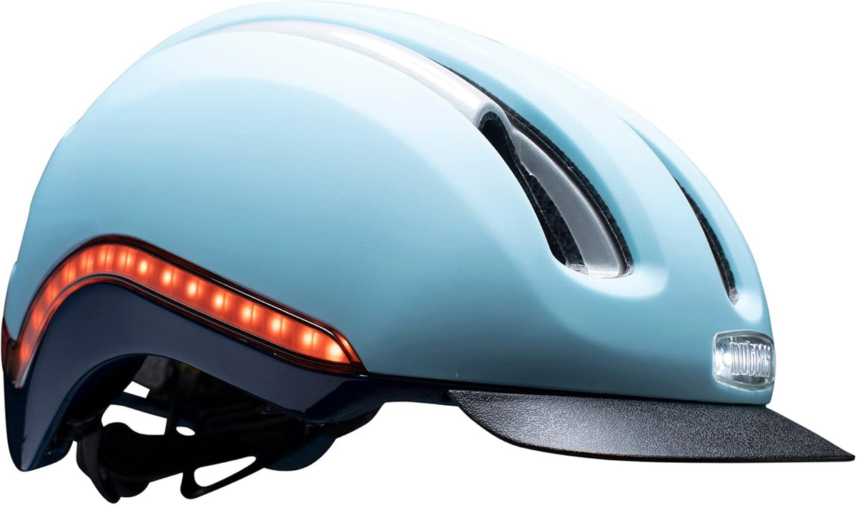 Bike Helmet with LED Lights and MIPS Protection J497