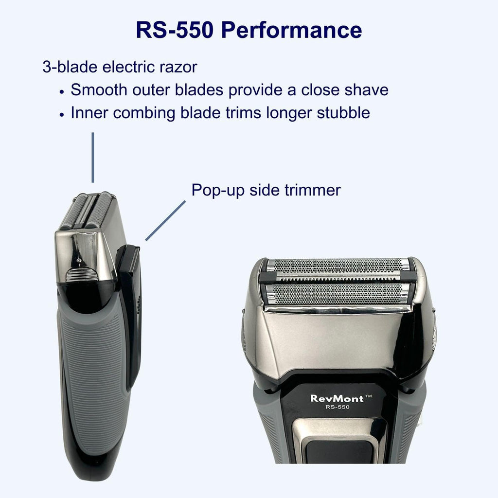IPX7 Waterproof Rechargeable Electric Shaver Z9730