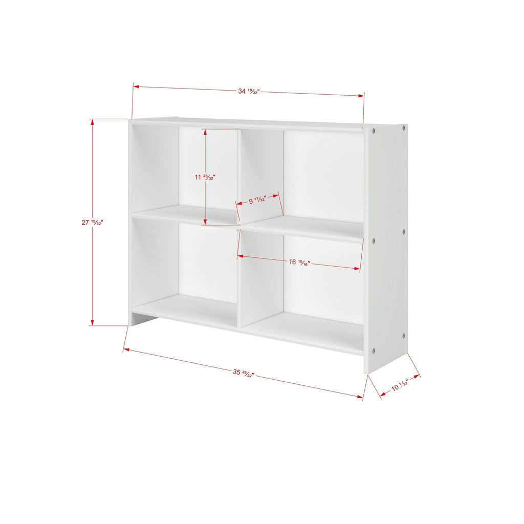 White Kids Bookcase C3638