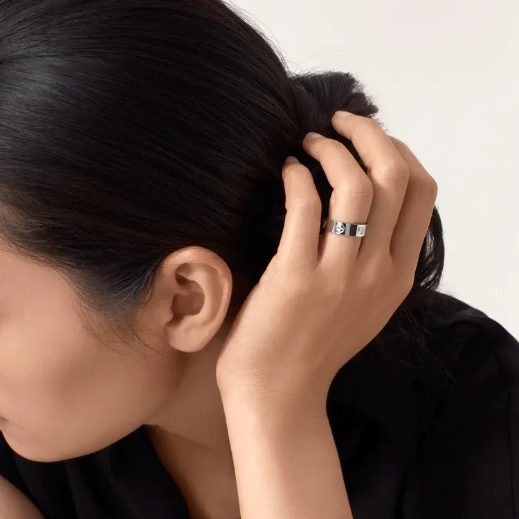 3 Diamonds Ring T7104