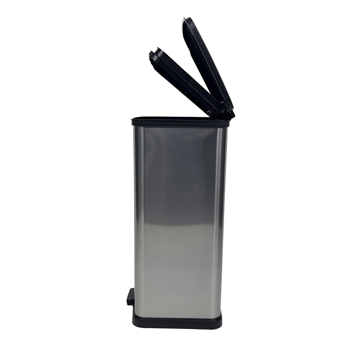 13.2 Gallon Plastic Rectangular Step Trash Can G43704