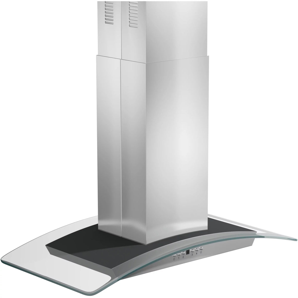 36 in. Island Mount Stainless Steel & Glass Range Hood W84081