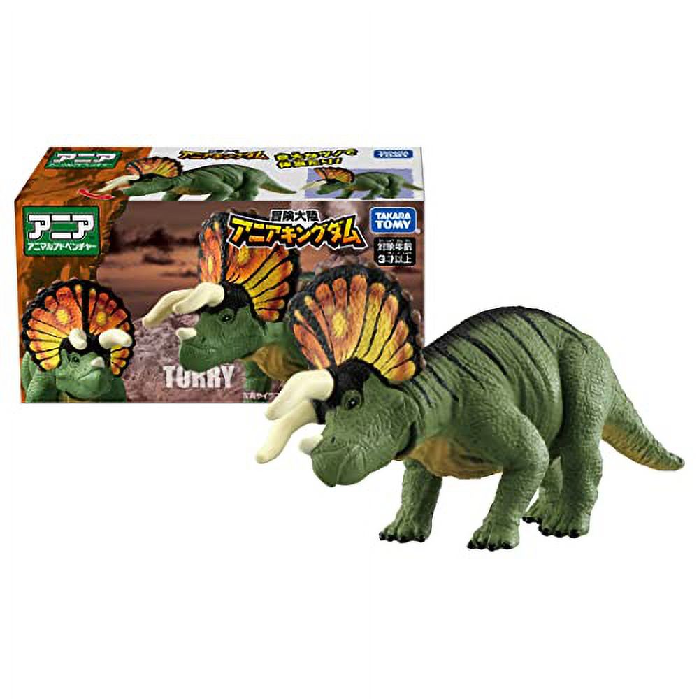 Ania Adventure Continent Ania Kingdom Tori (Triceratops) Animal Dinosaur Toy L740