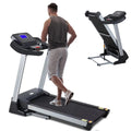 Folding Treadmill with 15% Electric Incline Y61454